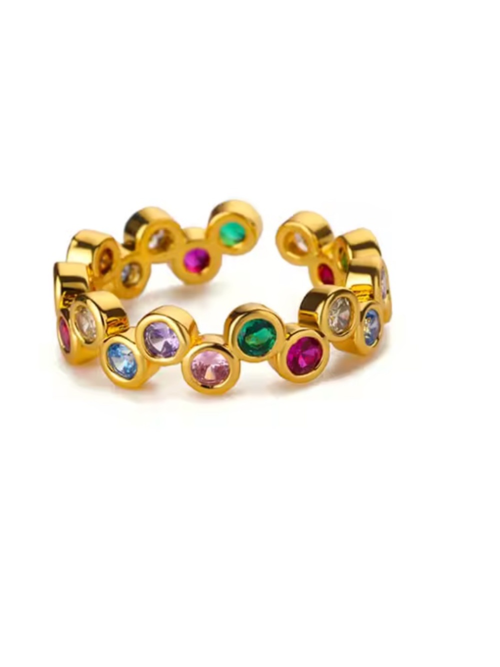 Colorful Rainbow Ring - Picture 4 of 6
